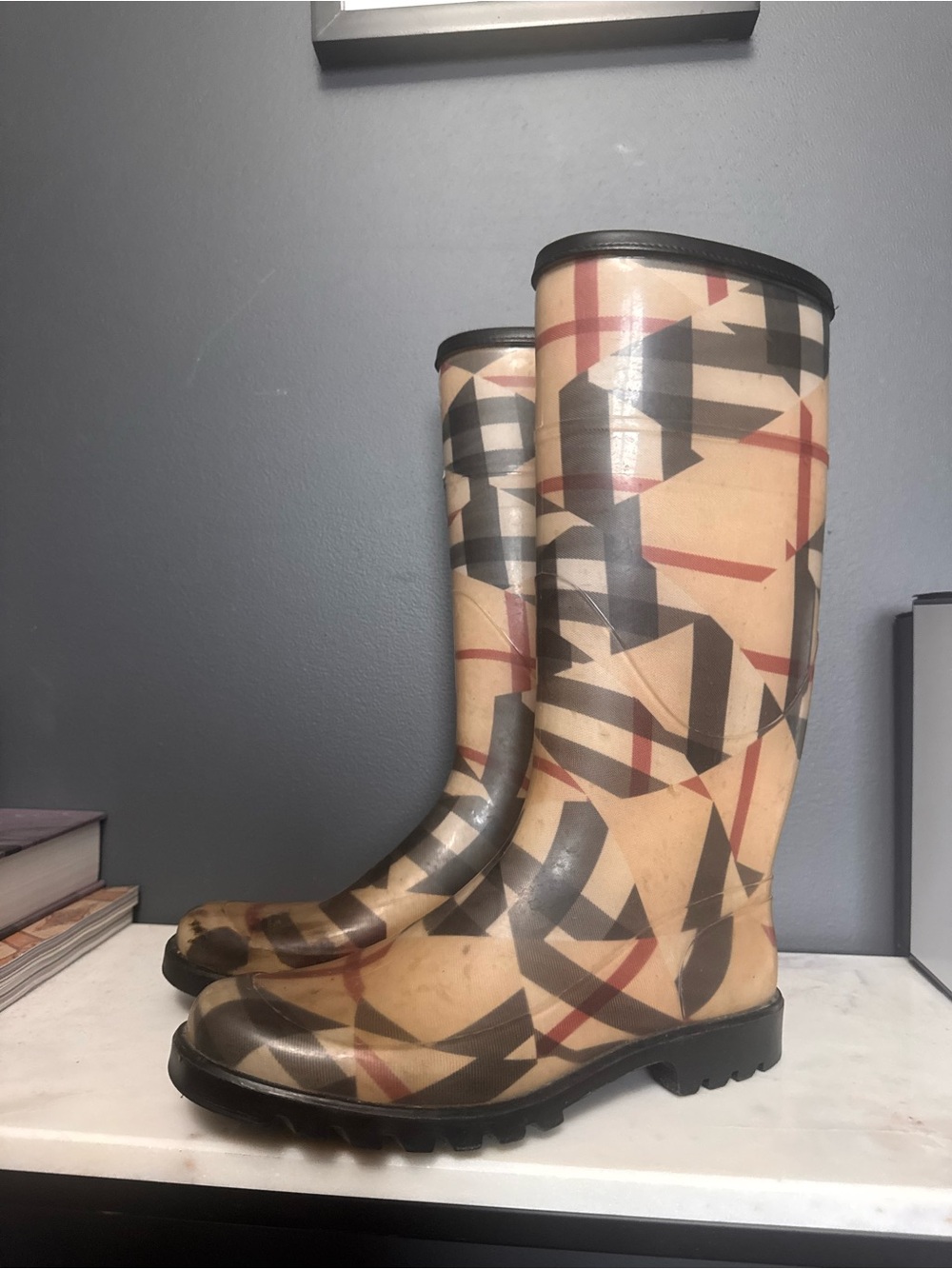 Burberry Authentic Rain Boots - Picture 2 of 10
